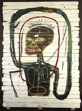 Jean-Michel Basquiat's Flexible (Estate of the artist, 1984)