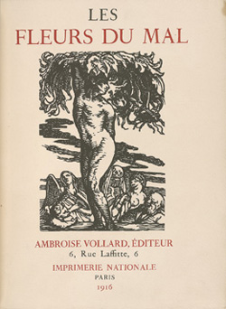 Emile Bernard's Les Fleurs de Mal by Charles Baudelaire (Morgan Library, 1916)