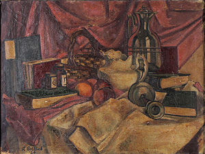 Adolph Gottlieb's Untitled (Still Life) (Cheryl McGinnis gallery, 1924)