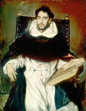 El Greco's Fra Hortensio Félix Paravicino (Museum of Fine Arts, Boston, 1609)