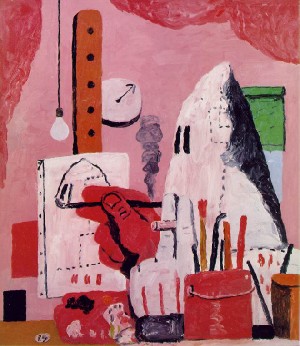Philip Guston's The Studio (Collection Musa Guston, 1969)