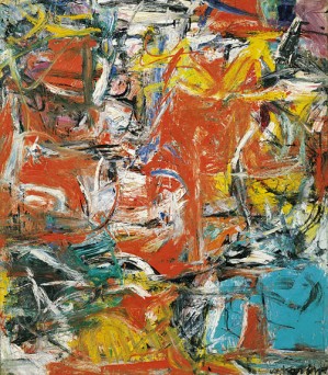 Composition (Guggenheim, photo by the Willem de Kooning Foundation/Artists Rights Society, 1955)