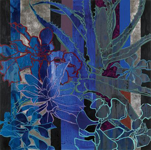Robert Kushner's Blue Succulents (D. C. Moore, 2014)