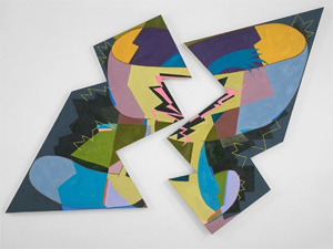 Elizabeth Murray's Breaking (Pennsylvania Academy of the Fine Arts, 1980)